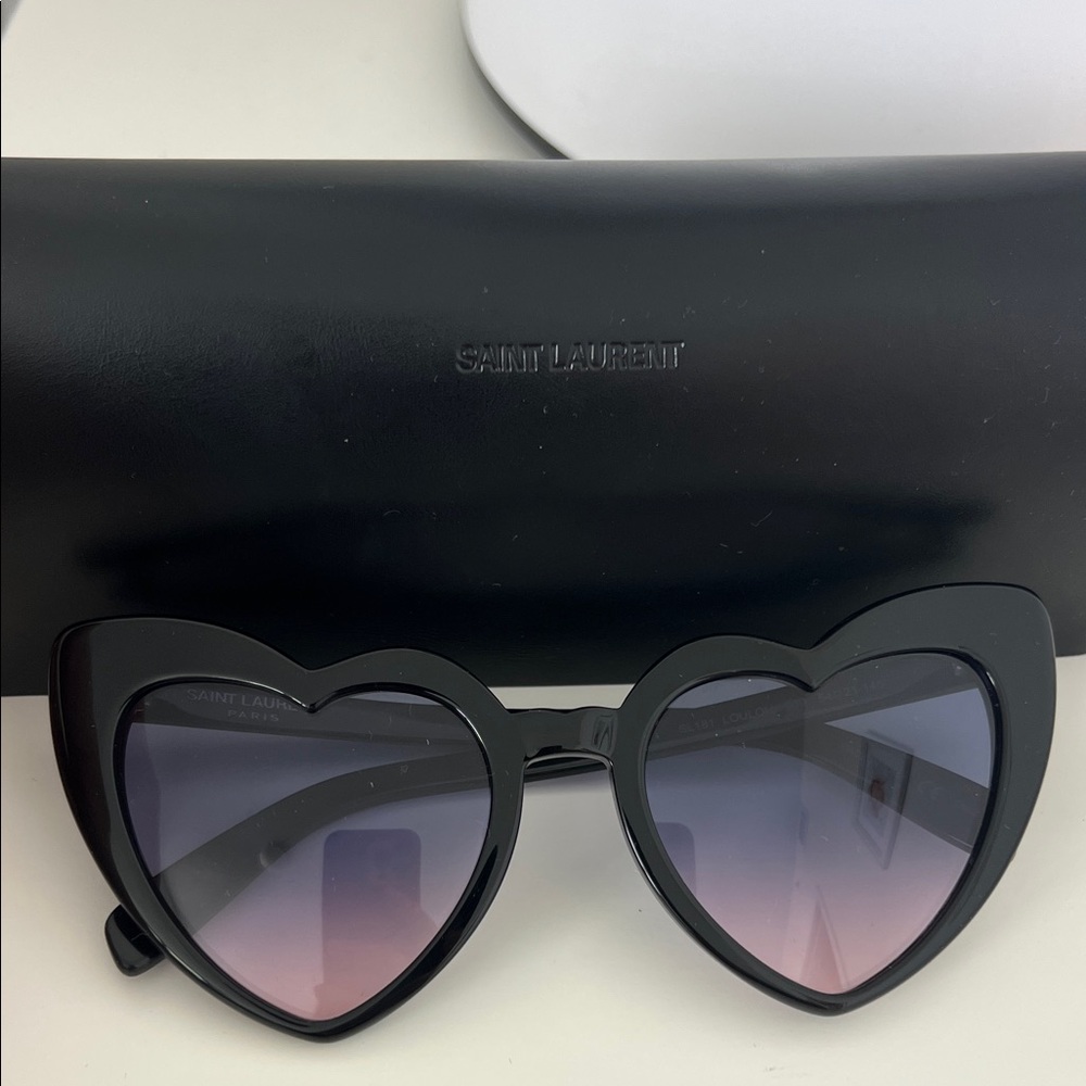 Saint Laurent LouLou Black Sunglasses